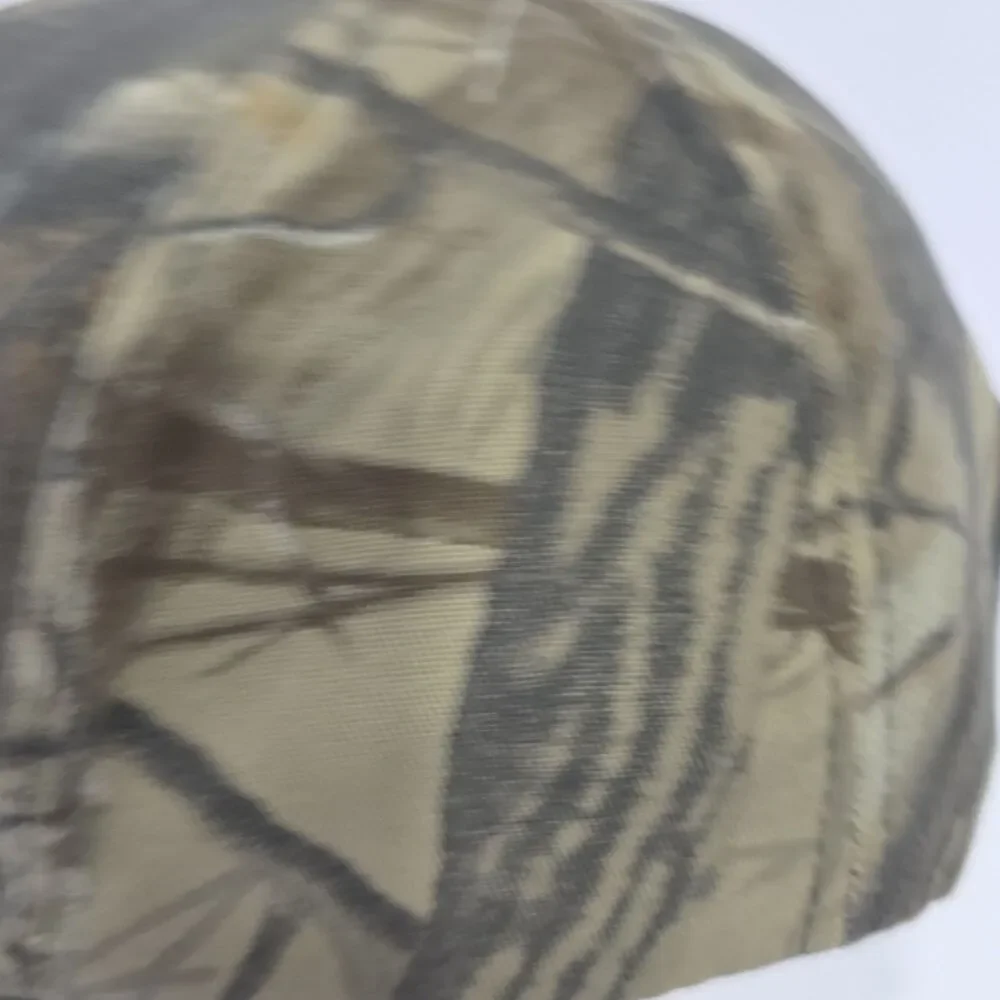 Vintage 80s New Buckmasters Trucker Hat Snapback Realtree Camo Hunting NOS
